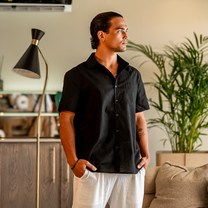 Cape Town - Linen Shirt (Shortsleeve)